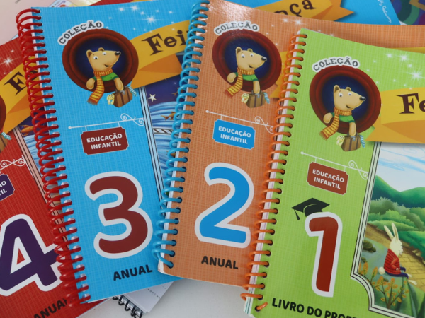 Mais de 8 mil livros didáticos serão distribuídos às escolas de Educação Infantil