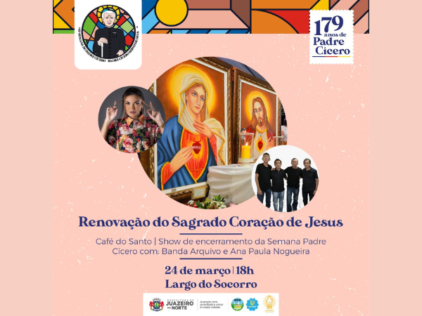 Secretaria de Cultura realiza shows de encerramento da 41ª Semana Padre Cícero