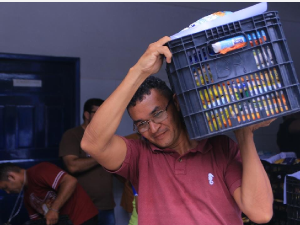 Banco de Alimentos entrega mais de seis toneladas em doações
